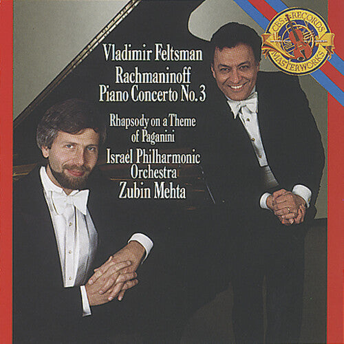 Vladimir Feltsman: Piano Concerto 3 / Rhapsody on Theme of Paganini - COMPACT DISCS