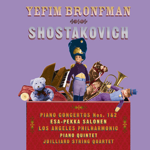 Shostakovich / Bronfman / Salonen / Lap: Piano Concertos 1 & 2 / Piano Quintet