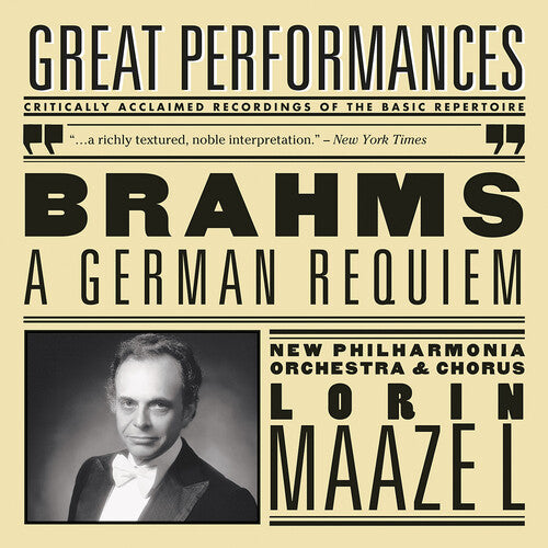 Lorin Maazel: Ein Deutsches Requiem - COMPACT DISCS
