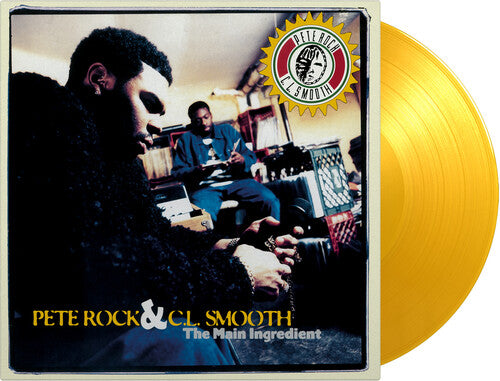 Pete Rock / Smooth, C.L.: Main Ingredient - Limited 180-Gram Translucent Yellow Colored Vinyl