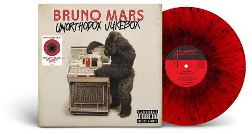 Mars, Bruno: Unorthodox Jukebox - Red Splatter Colored Vinyl