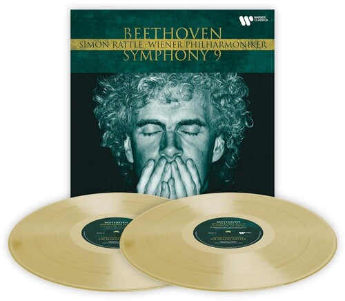 Beethoven / Rattle, Simon / Wiener Philharmoniker: Beethoven: Symphony No. 9 Choral - Red & Gold Colored Vinyl