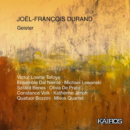 Joel-Francois Durand: Geister / Various: Joel-francois Durand: Geister