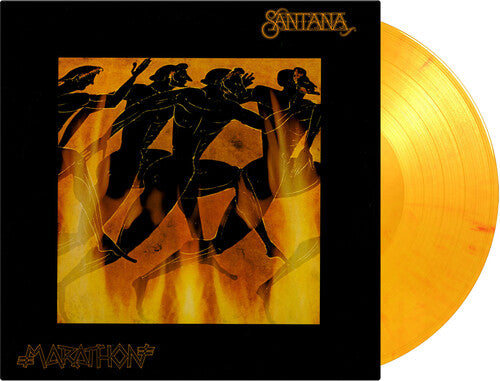 Santana: Marathon - Limited 180-Gram Yellow, Orange & Red Marble Colored Vinyl