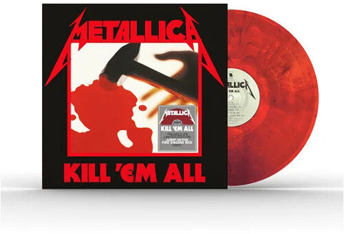 Metallica: Kill Em All - 'Jump Into The Fire Engine Red' Colored Vinyl