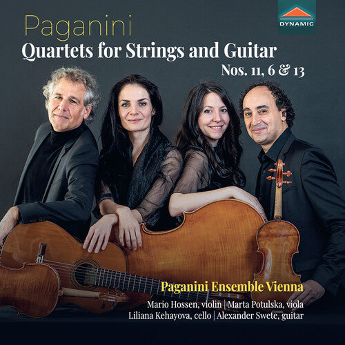 Paganini / Paganini Ensemble Vienna: Quartets for Strings & Guitar Nos. 11, 6 & 13