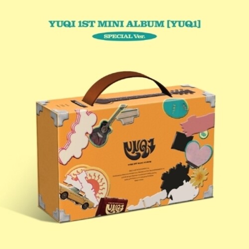 Yuqi (G)I-Dle: Yuq1 - Special Limited Version - incl. 96pg Booklet, Lyric Book, Guitar Magnet + 2 Photocards