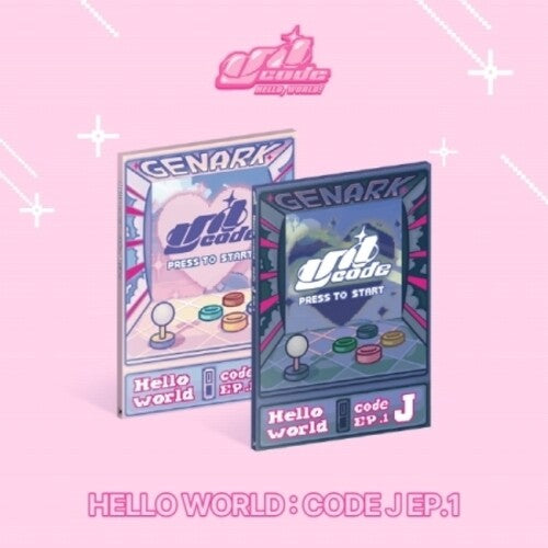 Unicode: Hello World : Code J EP.1 - Random Cover - incl. 100pg Booklet, Photocard + ID Card