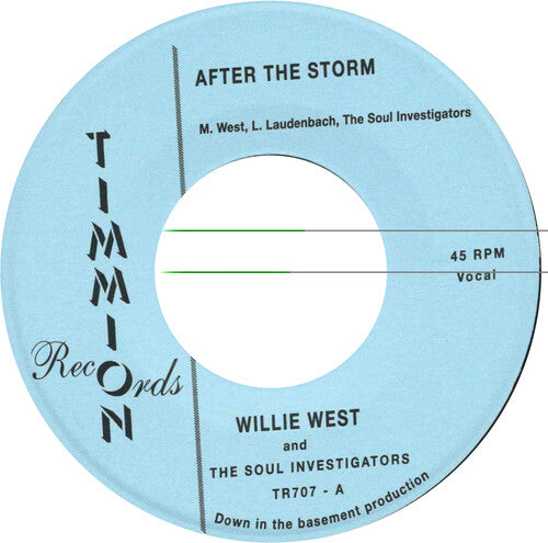 West, Willie & the Soul Investigators: After The Storm/After The Storm (Instrumental)