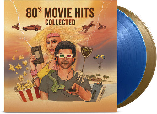 80's Movie Hits Collected / Various: 80's Movie Hits Collected / Various - Limited 180-Gram Translucent Blue & Gold Colored Vinyl