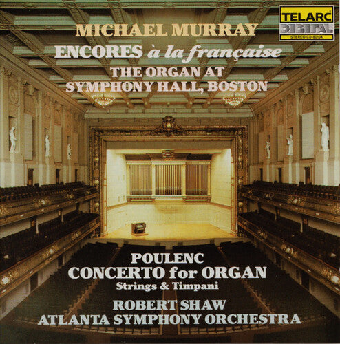 Poulenc / Murray / Shaw / Aso: Organ Concerto / Encores a la Francaise - COMPACT DISCS