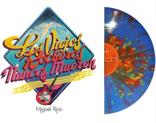 Rios, Miguel: Los Viejos Rockeros Nunca Mueren - 45th Anniversary Blue Splatter Vinyl