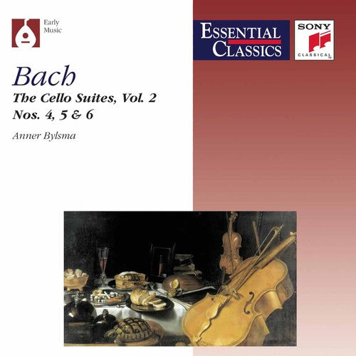 J.S. Bach: Suites for Cello 2 - COMPACT DISCS