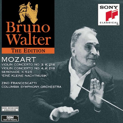 W.a. Mozart: Violin Concertos 3 & 4 / Eine Kleine Nachtmusik - COMPACT DISCS