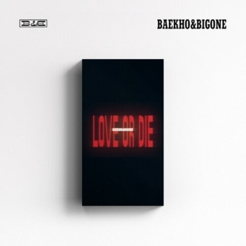 Baekho & Bigone: Love Or Die - incl. 52pg Photobook, Postcard, Folded Poster, Postcard, Folded Poster + Postcard