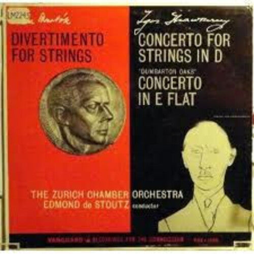 Stravinsky / De Stoutz / Zurich Chamber Orchestra: Dumbarton Oaks / Concerto In D - COMPACT DISCS