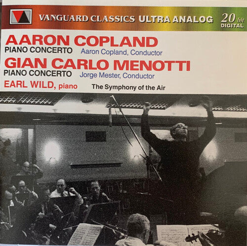 Copland / Menotti / Wild / Symphony of Air: Piano Concerti - COMPACT DISCS