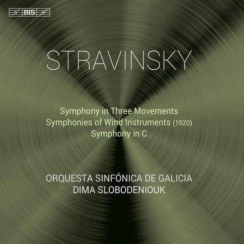Stravinsky / Orquesta Sinfonica De Galicia: Stravinsky: Symphonies, Vol. 1 - SUPER-AUDIO CD