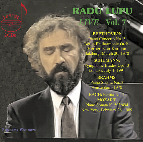 Bach / Lupu: Radu Lupu Live, Vol. 7