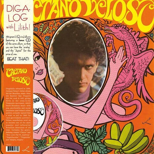 Veloso, Caetano: Caetano Veloso (Tropicalia) - Opaque Pink Colored Vinyl