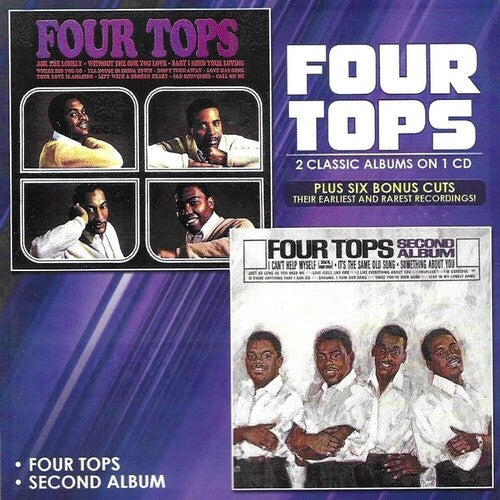 Four Tops: 2 Classic Albums On 1 Cd Plus Six Bonus Cuts