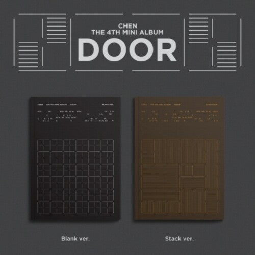 Chen: Door - Random Cover - incl. 100pg Photobook, Envelope, Postcard, photocard, Bookmark + Folded Poster