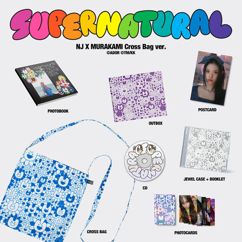 Newjeans: NewJeans 'Supernatural' NJ X MURAKAMI (Cross Bag ver.)