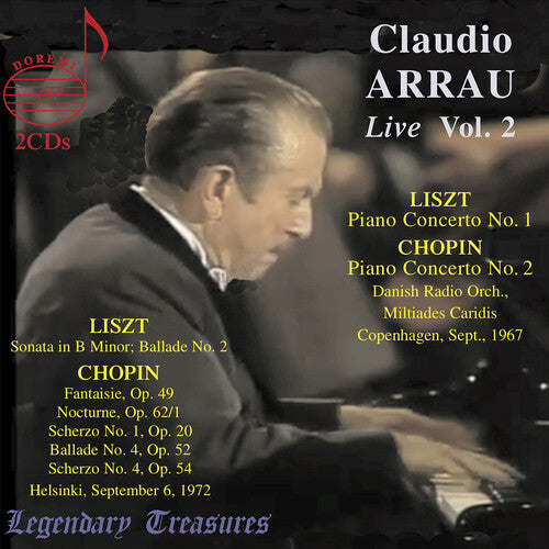 Chopin / Liszt / Danish Radio Orchestra: Claudio Arrau Live, Vol. 2