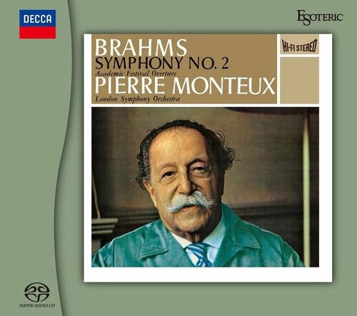 Monteux, Pierre: Brahms: Symphony No. 2 - SUPER-AUDIO CD