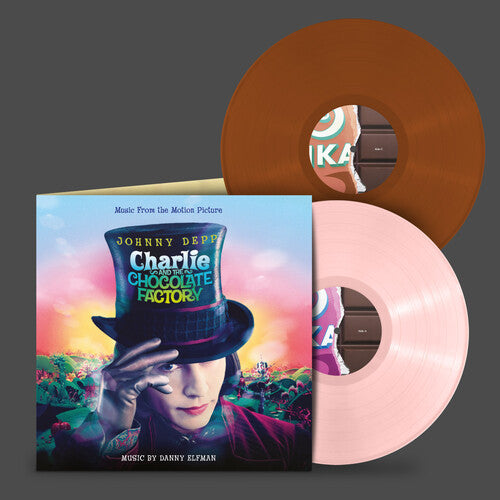 Charlie & the Chocolate Factory - O.S.T.: Charlie & The Chocolate Factory (Original Soundtrack) - Marshmallow Pink & Chocolate Brown Vinyl