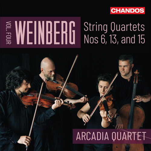 Weinberg / Arcadia Quartet: String Quartets Vol. 4