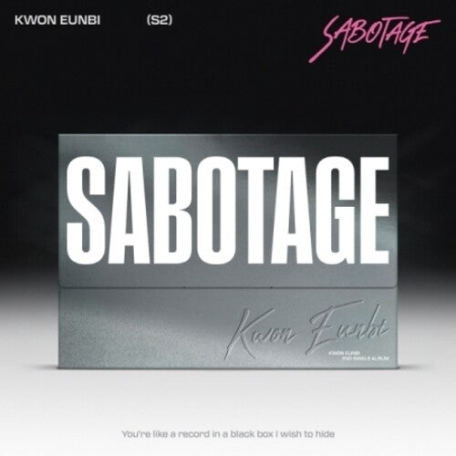 Kwon Eunbi: Sabotage - incl. 88pg Photobook, 2 Photocards, Folded Poster, Sticker + Message Card