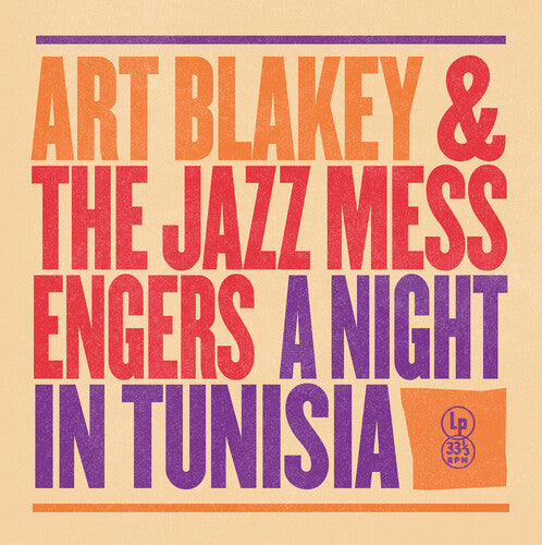 Art Blakey and The Jazz Messengers: Night In Tunisia - Colored Vinyl - VINYL LP