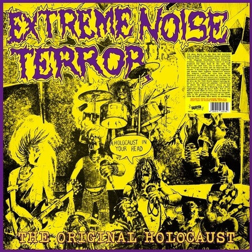 Extreme Noise Terror: Holocaust In Your Head: The Original Holocaust - Colored Vinyl with Poster