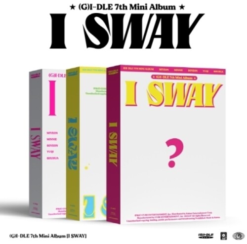 (G)I-Dle: I Sway - Random Cover - incl. 64pg Booklet, 12pg Lyrics Book, Sticker, 2 Photocard + Mini Poster