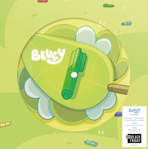 Bluey: Rug Island / Bluey Theme Tune - Limited Picture Disc 7-Inch - 7-INCH SINGLE