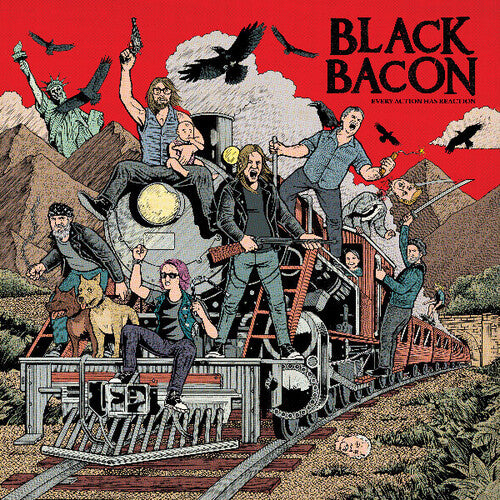 Black Bacon: Every Action Has Reaction - Coke Bottle Green - VINYL LP