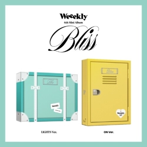 Weeekly: Bliss - Random Cover - 72pg Photobook, Envelope, Sticker, Mini Stand, 2 Photocards, Poster + Photocard Stand