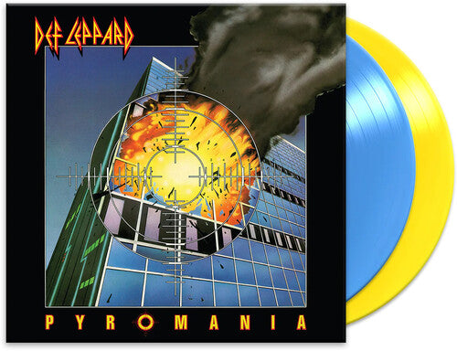 Def Leppard: Pyromania: 40th Anniversary - Limited Blue & Yellow Colored Vinyl - VINYL LP