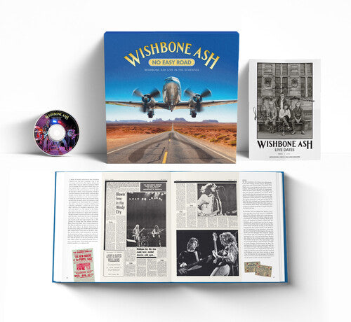 Wishbone Ash: No Easy Road - incl. 216pg Coffee Table Style Book