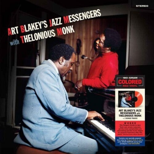 Blakey, Art: Art Blakey's Jazz Messengers With Thelonious Monk - Limited 180-Gram Red Colored Vinyl with Bonus Tracks