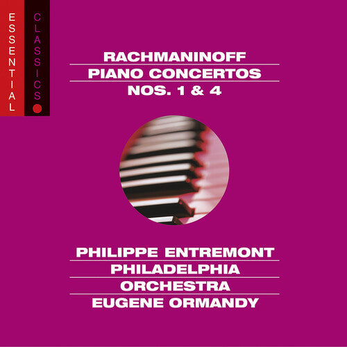 Rachmaninoff / Phl / Entremont: Piano Ctos 1 & 4 / Rhapsody on Theme of Paganini