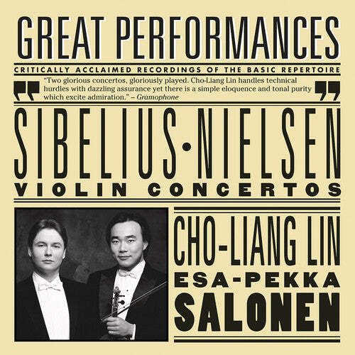 Lin / Sibelius / Nielsen / Swrs / Pao / Salonen: Violin Concertos