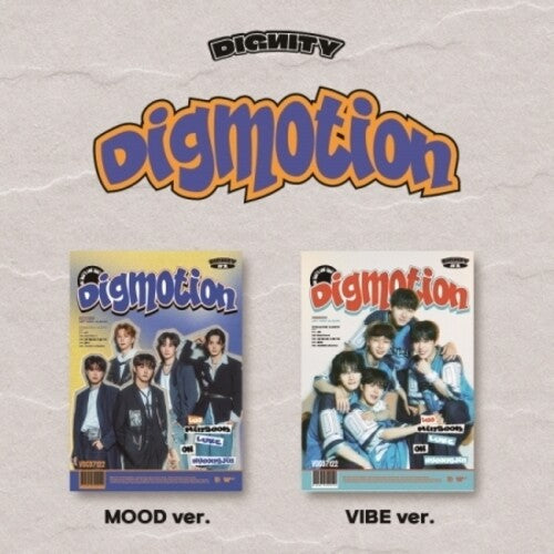 Dignity: Digmotion - Random Cover - incl. 72pg Photobook, 2 Photocards, Postcard, 4-Cut Photo, Sticker, Book + Poster