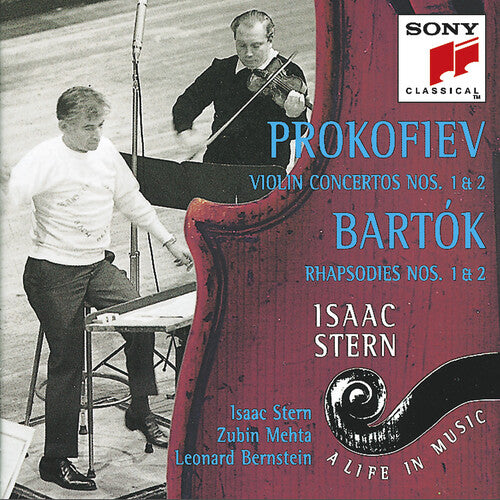 Prokofiev / Bartok / Stern / Mehta / Bernstein: Violin Concertos 1 & 2 / Rhapsodies for Violin