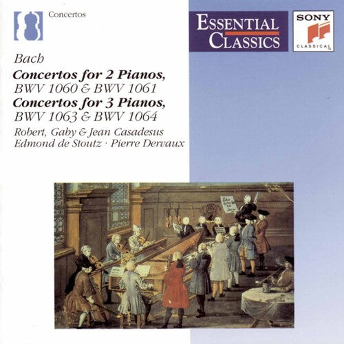 Robert Casadesus: Concertos for 2 & 3 Pianos - COMPACT DISCS