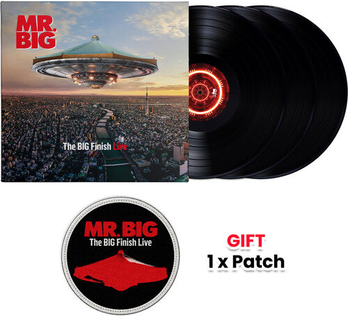 Mr Big: The BIG Finish Live - 3LP + Gift "Embroidery Patch"