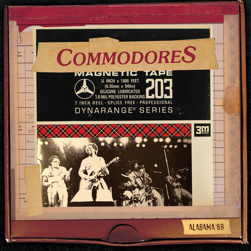 Commodores / Richie, Lionel: Alabama '69 - Red/Gold Splatter