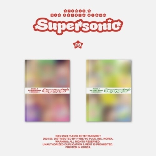 Fromis 9: Supersonic - incl. Photobook, Lyric Card, Sticker, 2 Photocards