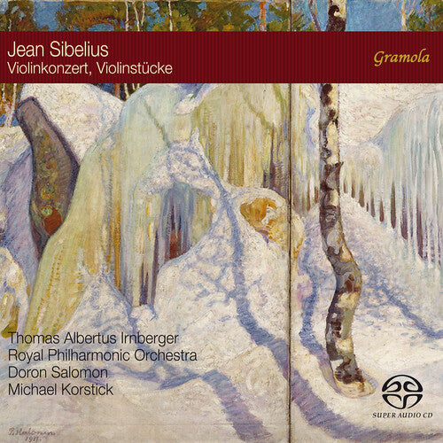 Sibelius / Irnberger / Royal Philharmonic Orchesta: Sibelius: Violin Concerto; Pieces for Violin & Piano - SUPER-AUDIO CD